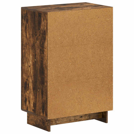 Sko skab EDE 59,5 x 39,5 x 90 cm Konstrueret træ Røget eg