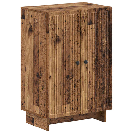 Sko skab EDE 59,5 x 39,5 x 90 cm Konstrueret træ Gammelt træ