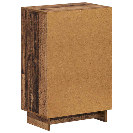 Sko skab EDE 59,5 x 39,5 x 90 cm Konstrueret træ Gammelt træ