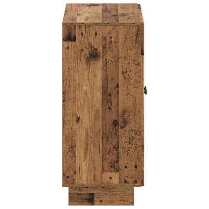 Sko skab EDE 59,5 x 39,5 x 90 cm Konstrueret træ Gammelt træ
