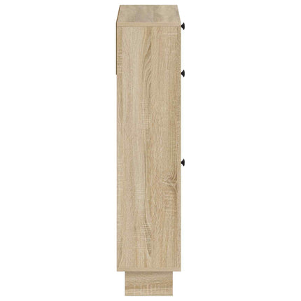 Sko skab EDE 78 x 24 x 103 cm Konstrueret træ Sonoma-eg