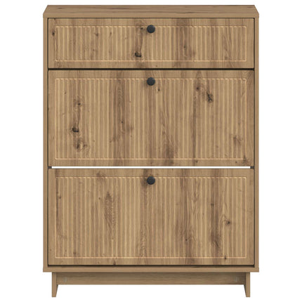 Sko skab EDE 78 x 24 x 103 cm Konstrueret træ Artisan-eg