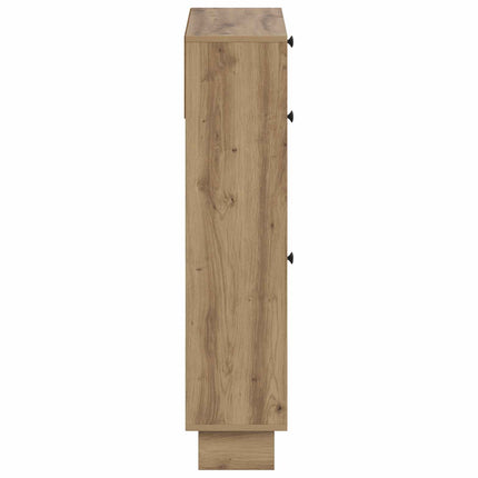 Sko skab EDE 78 x 24 x 103 cm Konstrueret træ Artisan-eg