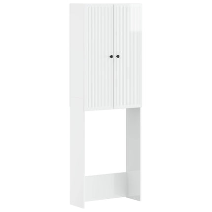 Toilet Skab EDE Hvid højglans 66 x 25,5 x 190 cm