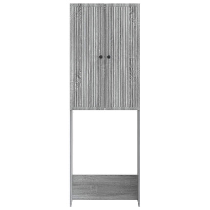 Toilet Skab EDE Grå Sonoma 66 x 25,5 x 190 cm Konstrueret træ
