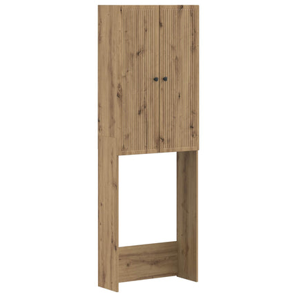 Toilet Skab EDE Artisan-eg 66 x 25,5 x 190 cm Konstrueret træ