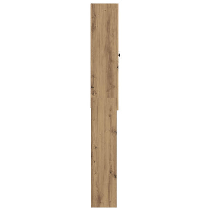 Toilet Skab EDE Artisan-eg 66 x 25,5 x 190 cm Konstrueret træ