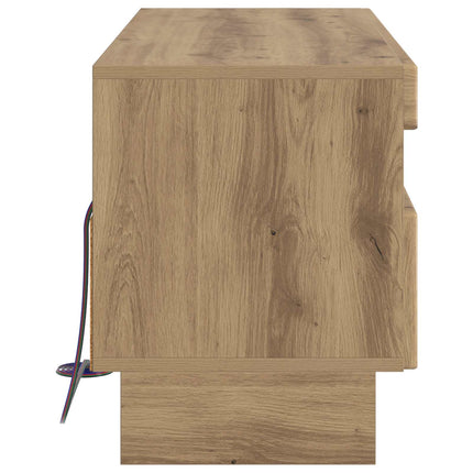 LED TV-skab Artisan-eg Konstrueret træ