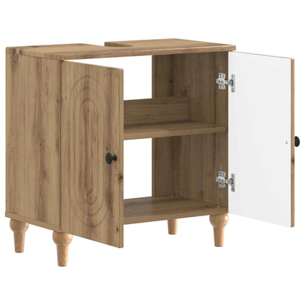 Badeværelsesskabsunder ALKMAAR Artisan-eg 59,5 x 31,5 x 59 cm