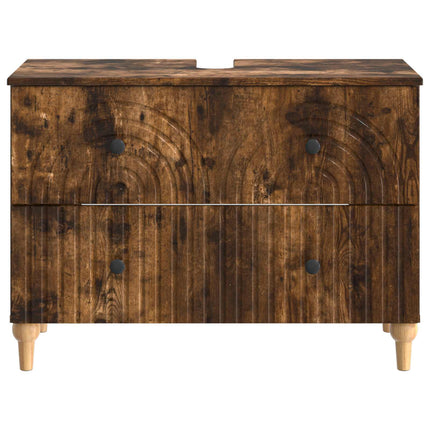 Badeværelsesskabsunder ALKMAAR Røget eg 82 x 41 x 59 cm