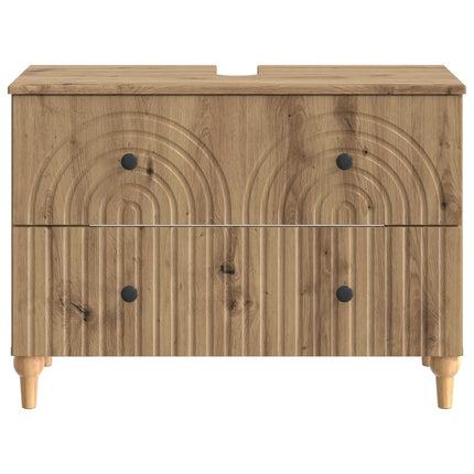Badeværelsesskabsunder ALKMAAR Artisan-eg 82 x 41 x 59 cm