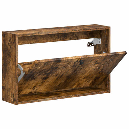 Vægmonteret Skoskab ALKMAAR 71 x 17 x 43 cm Konstrueret træ