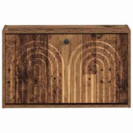 Vægmonteret Skoskab ALKMAAR 71 x 17 x 43 cm Konstrueret træ