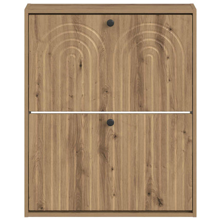 Vægmonteret Skoskab ALKMAAR 71 x 17 x 86 cm Konstrueret træ