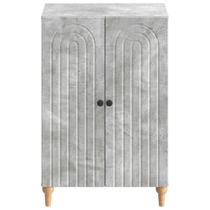 Sko skab ALKMAAR 59,5 x 39,5 x 90 cm Konstrueret træ Betongrå