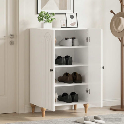 Sko skab ALKMAAR 59,5 x 39,5 x 90 cm Konstrueret træ