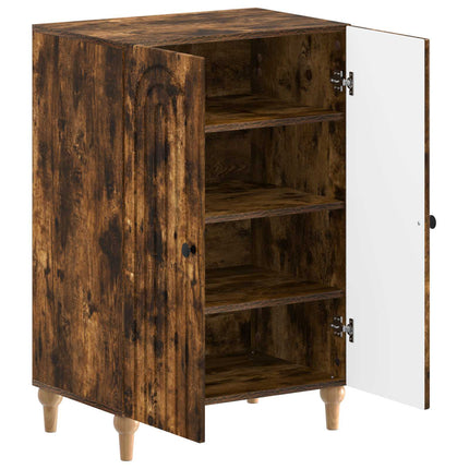 Sko skab ALKMAAR 59,5 x 39,5 x 90 cm Konstrueret træ Røget eg
