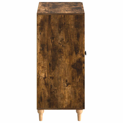 Sko skab ALKMAAR 59,5 x 39,5 x 90 cm Konstrueret træ Røget eg
