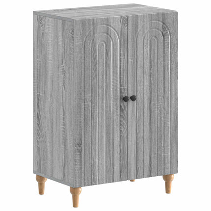 Sko skab ALKMAAR 59,5 x 39,5 x 90 cm Konstrueret træ Grå Sonoma