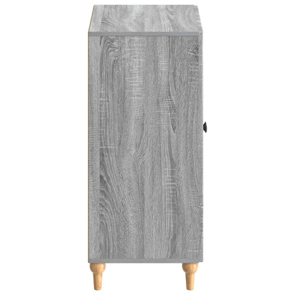 Sko skab ALKMAAR 59,5 x 39,5 x 90 cm Konstrueret træ Grå Sonoma