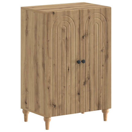 Sko skab ALKMAAR 59,5 x 39,5 x 90 cm Konstrueret træ Artisan-eg