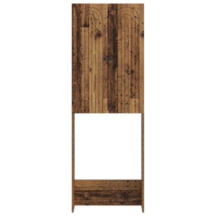 Toilet Skab ALKMAAR Gammelt træ 66 x 25,5 x 190 cm