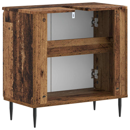 Badeværelsesskabsunder ZWOLLE Gammelt træ 59,5 x 31,5 x 59 cm