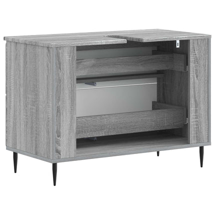 Badeværelsesskabsunder ZWOLLE Grå Sonoma 82 x 41 x 58,5 cm