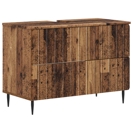 Badeværelsesskabsunder ZWOLLE Gammelt træ 82 x 41 x 58,5 cm