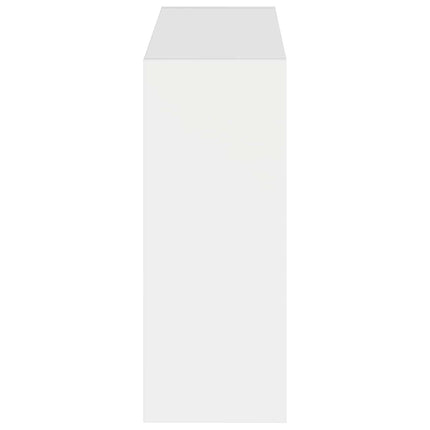 Vægmonteret Skoskab ZWOLLE 71 x 17 x 43 cm Konstrueret træ Hvid