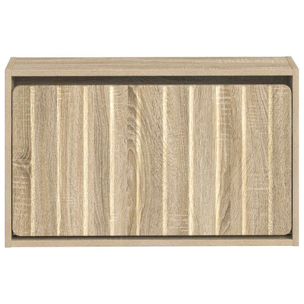 Vægmonteret Skoskab ZWOLLE 71 x 17 x 43 cm Konstrueret træ