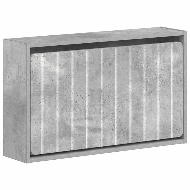 Vægmonteret Skoskab ZWOLLE 71 x 17 x 43 cm Konstrueret træ