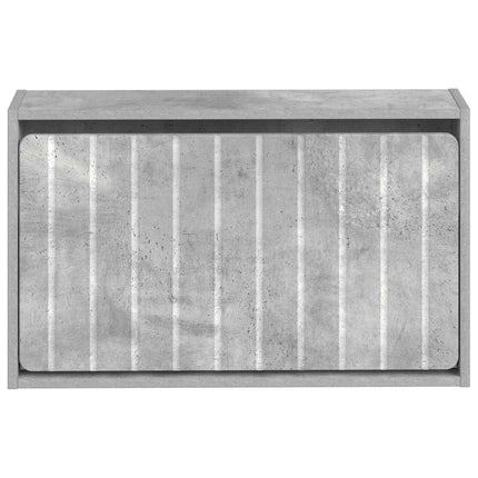 Vægmonteret Skoskab ZWOLLE 71 x 17 x 43 cm Konstrueret træ