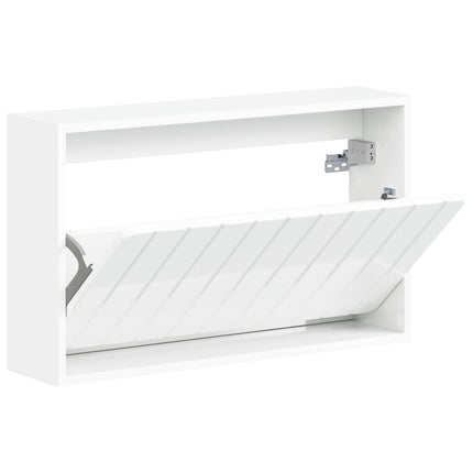 Vægmonteret Skoskab ZWOLLE 71 x 17 x 43 cm Konstrueret træ