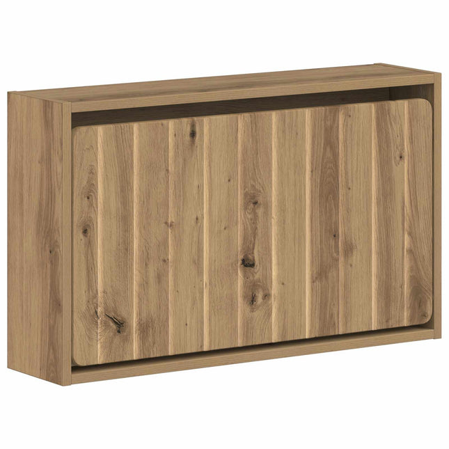 Vægmonteret Skoskab ZWOLLE 71 x 17 x 43 cm Konstrueret træ