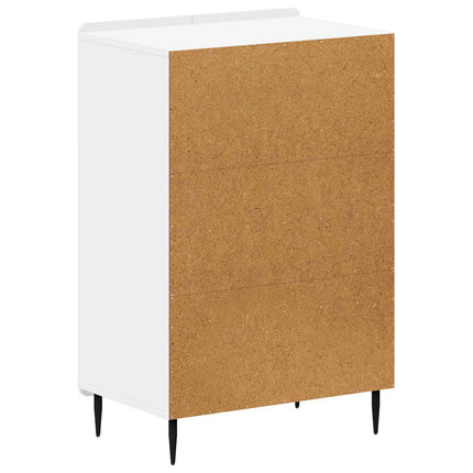 Sko skab ZWOLLE 59,5 x 39,5 x 91,5 cm Konstrueret træ Hvid