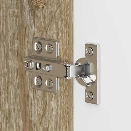 Sko skab ZWOLLE 59,5 x 39,5 x 91,5 cm Konstrueret træ Sonoma-eg