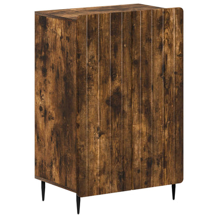 Sko skab ZWOLLE 59,5 x 39,5 x 91,5 cm Konstrueret træ Røget eg