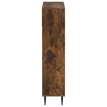 Sko skab ZWOLLE 78 x 24 x 103 cm Konstrueret træ Røget eg