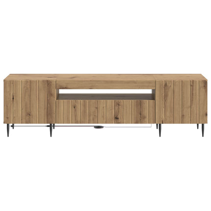 LED TV-skab Artisan-eg Konstrueret træ