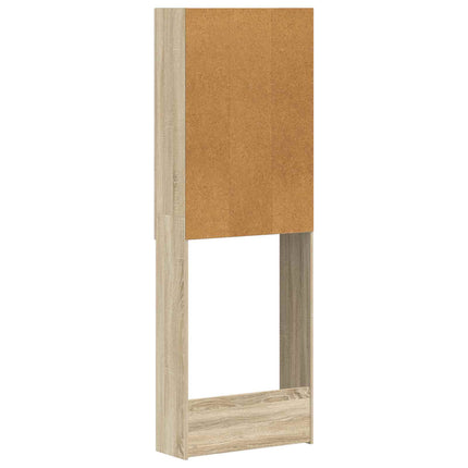 Toilet Skab ZWOLLE Sonoma-eg 66 x 25,5 x 190 cm Konstrueret træ