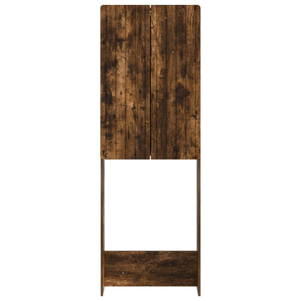 Toilet Skab ZWOLLE Røget eg 66 x 25,5 x 190 cm Konstrueret træ