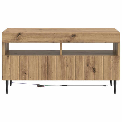 LED TV-skab Artisan-eg Konstrueret træ