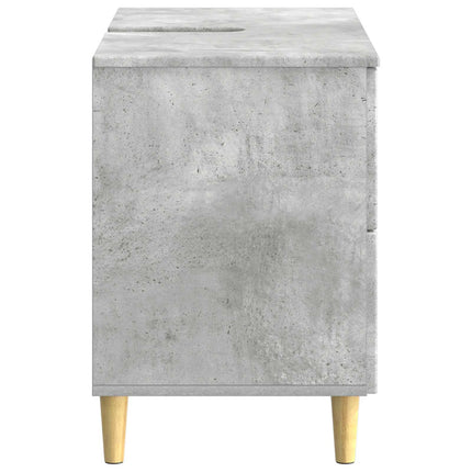 Badeværelsesskabsunder ARNHEM Betongrå 82 x 41 x 59 cm
