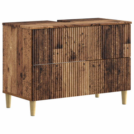 Badeværelsesskabsunder ARNHEM Gammelt træ 82 x 41 x 59 cm
