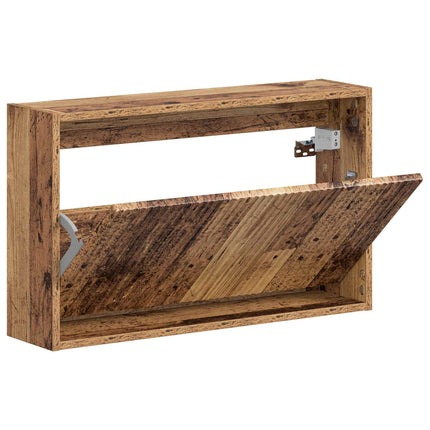 Vægmonteret Skoskab ARNHEM 71 x 17 x 43 cm Konstrueret træ