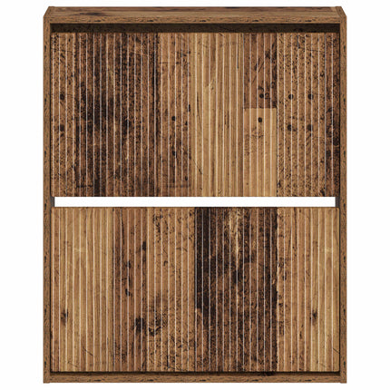 Vægmonteret Skoskab ARNHEM 71 x 17 x 86 cm Konstrueret træ