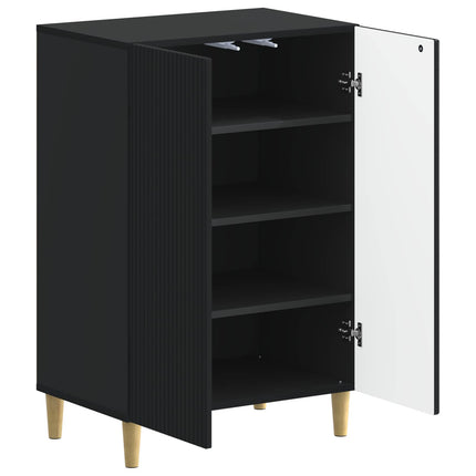 Sko skab ARNHEM 59,5 x 39,5 x 90 cm Konstrueret træ Sort