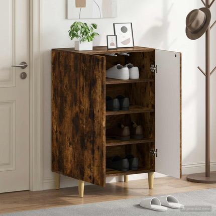 Sko skab ARNHEM 59,5 x 39,5 x 90 cm Konstrueret træ Røget eg