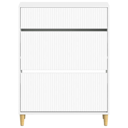 Sko skab ARNHEM 78 x 24 x 103 cm Konstrueret træ Hvid
